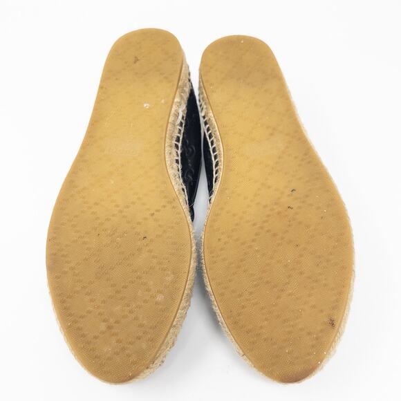 Gucci Espadrilles Black Leather Women’s Size 37 EU 7 US - Picture 7 of 7